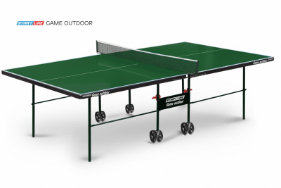 Теннисный стол Game Outdoor для улицы (зеленый)